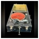 Vintage Brunswick Portable Phonograph Record Player