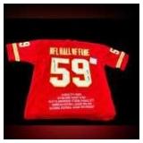 Signed #59 Kansas City Chief