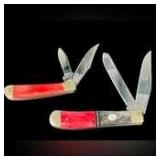 Lot - (2) Two-Blade Pocket Knives - Steel Warrior and Frost Cutlery