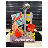 Evinrude Elto Cub Boat Motor Display