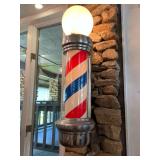 Model 55 Wall Mounted Barber Pole