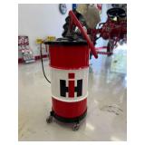International Harvester Oil Drum with Pump