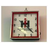 International Harvester Neon Clock
