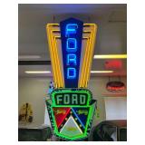 Ford Vertical Neon Sign