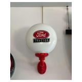 Ford Tractor Globe- Glass