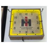 International Harvester Neon Clock