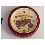 International Farmall H Neon Clock