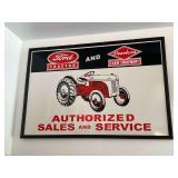 Ford Authorized Sales and Service Sign