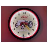 Ford "Now Better Than Ever!" Neon Clock
