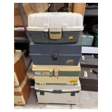 (4) Plano Tackle Boxes