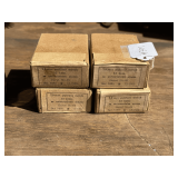 (4) 8mm Mauser Yugoslavian Ammo, Dated 12-1955, Qty: 60, 15/Box