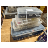 (4) Assorted Tackle Boxes with Contents
