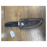 Damascus Steel Knife with Sheath