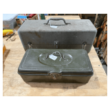 (2) Metal Tackle Boxes