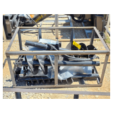 2025 AGT Industrial Mower King Unused SSECAG-Y Skidsteer Auger Set