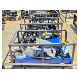 2026 AGT Gindustry Unused SSECAG-Y HD Skidsteer Auger Set