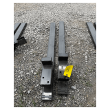 2025 Wolverine Unused TF2-66-4000G Non-Adjustable Clip-on Pallet Forks