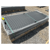 (15) 2026 GIYI Unused  4ft x 8ft Ground Protection Mats, .5in Thickness, 95lbs per mat