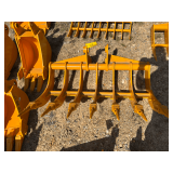 2026 GIYI Unused Mini-Excavator 48in Rake for CAT307