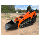 2025 MMS SDLOOL Unused SL-V1000 Kubota Diesel Mini-Track Loader