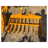 2026 GIYI Unused Mini-Excavator 45in Rake for CAT307