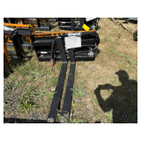 2025 Wolverine Unused PFA-11-3300G Skidsteer Hydraulic Adjustable Pallet Forks