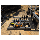 2025 Wolverine Unused ADB-13-1218R Skidsteer Auger Set