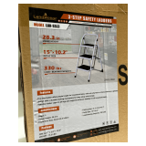 2026 Landhonor Unused LHR-SSL3 3-Step Ladder, 330lb Capacity