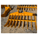 2026 GIYI Unused Mini-Excavator 45in Rake for Cat307