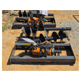 2025 Wolverine Unused ADB-13-1218R Skidsteer Auger Set