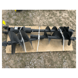 2026 GIYI Unused 3 Piece Auger Set for Mini Excavator