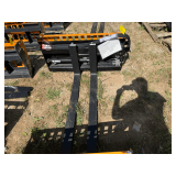 2025 Wolverine Unused PFA-11-3300G Skidsteer Hydraulic Adjustable Pallet Forks