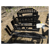 2026 GIYI Unused DHC Skidsteer Pallet Forks