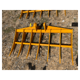 2026 GIYI Unused Mini-Excavator 46in Rake for CAT303