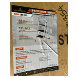 2026 Landhonor Unused LHR-SSL3 3-Step Ladder, 330lb Capacity