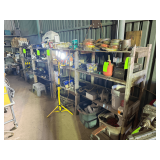 Lot - Wood Shelving