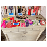 Lot - Assorted Vintage Fashion Doll Clothing and Accessories