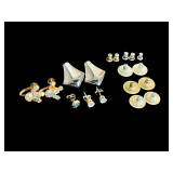 Lot - Assorted Earrings and Extra Backings