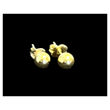 Sterling Silver Ball Stud Earrings