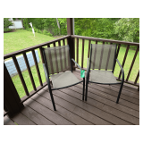 Lot - (2) Patio Chairs