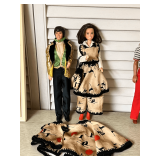 Lot - Vintage Donnie and Marie Osmond Dolls