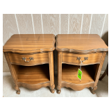 Pair of Wooden Nightstands