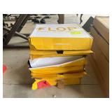 Boxes of assorted carpet tiles
