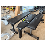 (3) Benches - (1) Adjustable and (2) Stationary
