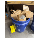 Bucket of Chain Length Fence Hardware