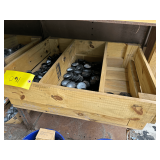 Lot - Black Fence Post Caps