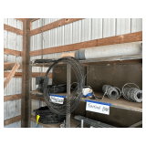Lot - Tension Wire & Barbed Wire