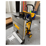 DEWALT 10-in. Jobsite Table Saw and Rolling Stand