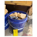 Bucket of Chain Length Fence Hardware