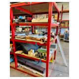 Shelf Contents only: Electrical parts, components, misc